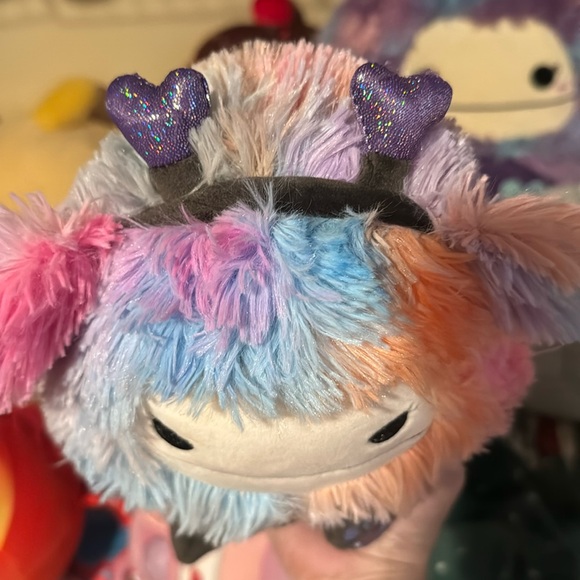 Frumpy the grumpyy evil Valentine’s Day Bigfoot squishmallow NWT hard to find - Picture 3 of 6